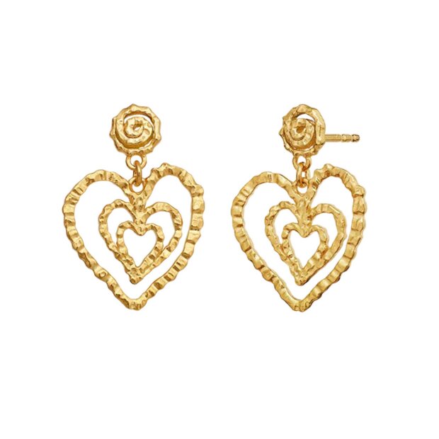 MAANESTEN - BEATE PETITE EARRINGS | FORGYLDT