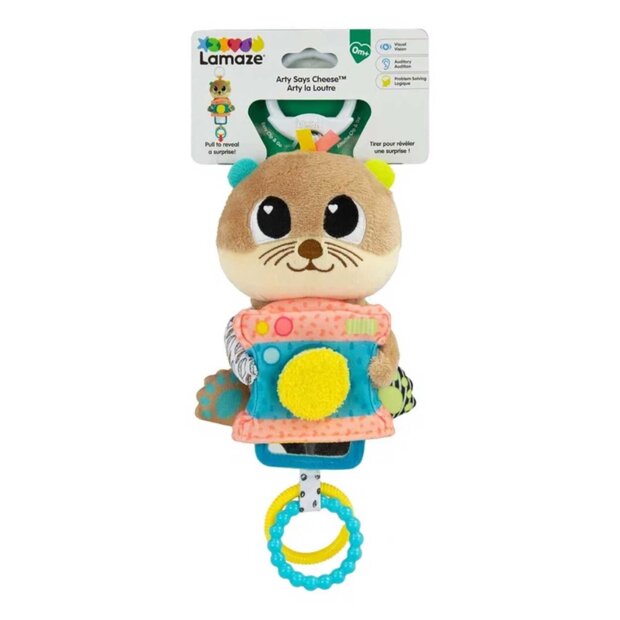LAMAZE - ART SAYS CHEESE CLIP & GO