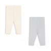 FANGA - PERLA 2-PACK LEGGINGS | BUTTERCREAM/PEARL BLUE