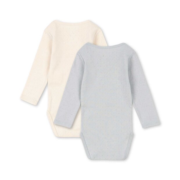 FANGA - PERLA 2-PACK LS BODY | BUTTERCREAM/PEARL BLUE