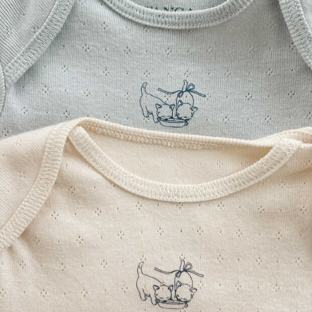 FANGA - PERLA 2-PACK LS BODY | BUTTERCREAM/PEARL BLUE