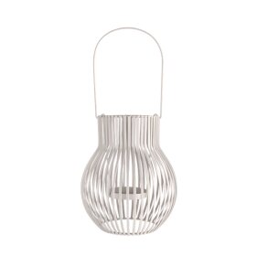 UYUNI - UPSIDE DOWN LANTERN - MEDIUM | LIGHT GREY