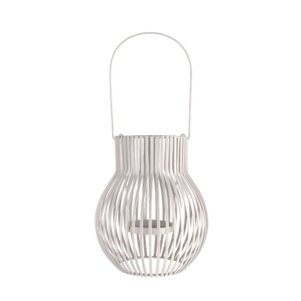 UYUNI - UPSIDE DOWN LANTERN - MEDIUM | LIGHT GREY