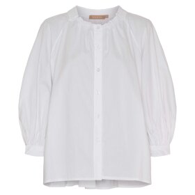 MARTA DU CHATEAU - JOELLE SHIRT | WHITE