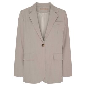 MARTA DU CHATEAU - MAJKEN BLAZER | DARK BEIGE