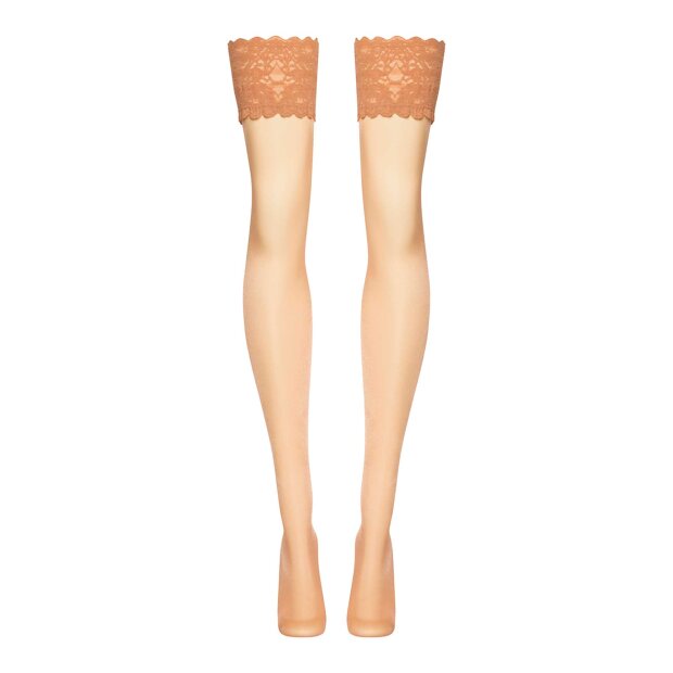 WOLFORD - SATIN TOUCH 20 STAY-UP | GOBI