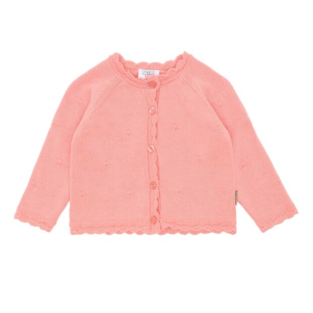 HUST AND CLAIRE - CILJA POINTELLE CARDIGAN | SHELL