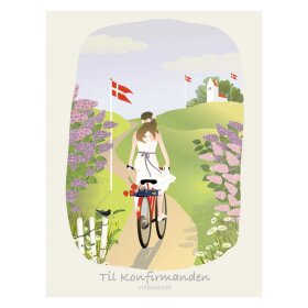 VISSEVASSE - ANLEDNINGSKORT A6 | TIL KONFIRMANDEN, PIGEN