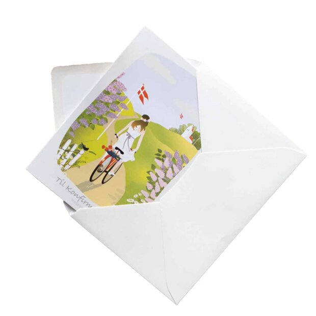 VISSEVASSE - ANLEDNINGSKORT A6 | TIL KONFIRMANDEN, PIGEN