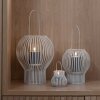 UYUNI - UPSIDE DOWN LANTERN - MEDIUM | LIGHT GREY