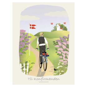 VISSEVASSE - ANLEDNINGSKORT A6 | TIL KONFIRMANDEN, DRENG