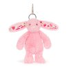 JELLYCAT - BLUSHKIN BLOSSOM BUNNY BAG CHARM