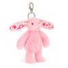 JELLYCAT - BLUSHKIN BLOSSOM BUNNY BAG CHARM
