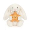 JELLYCAT - CREAM BUNNY WITH STAR