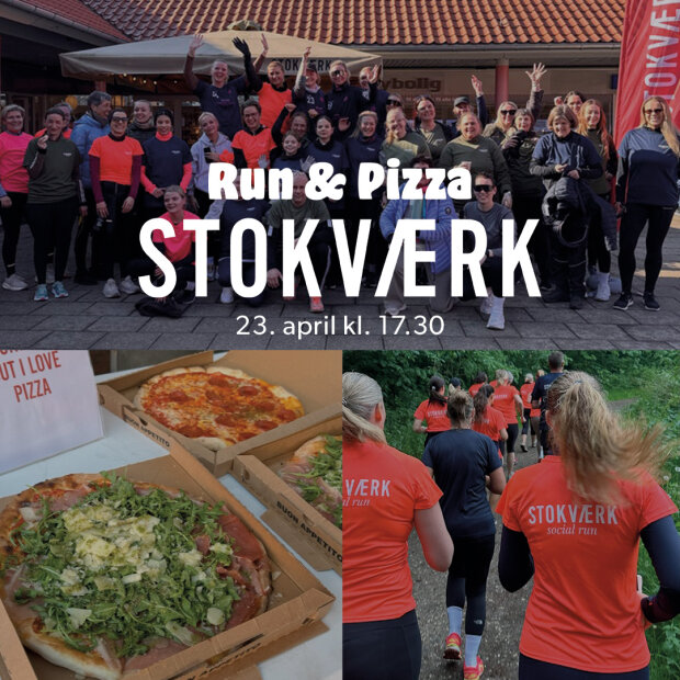 STOKVÆRK - SOCIAL RUN & PIZZA 23. APRIL 2026