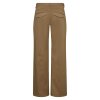 IVY COPENHAGEN - KARMEY CHINO WIDE PANTS | DARK DESERT