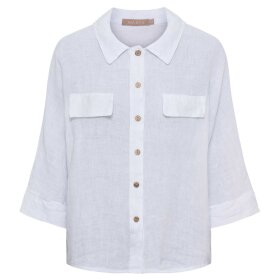 MARTA DU CHATEAU - MALISA JACKET | WHITE