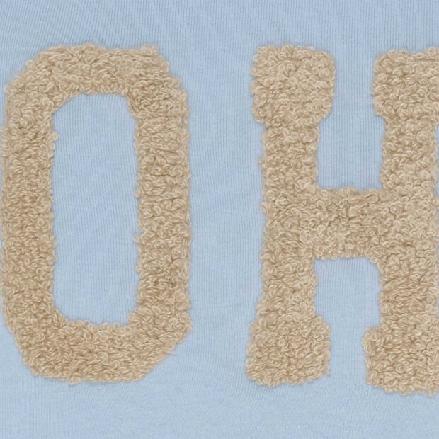 MARTA DU CHATEAU - HERDIS TEE | CELESTE LIGHT/BEIGE