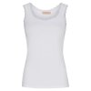 MARTA DU CHATEAU - ANGELINE TOP | WHITE