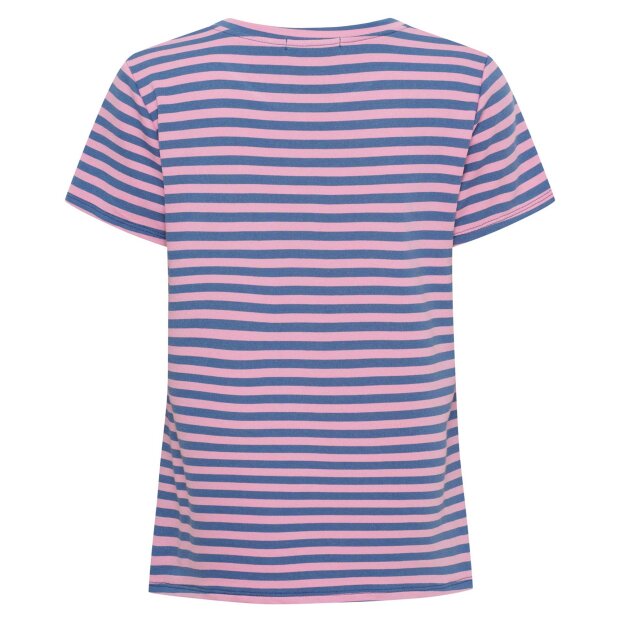 MARTA DU CHATEAU - HERTHA TEE | PINK/JEANS