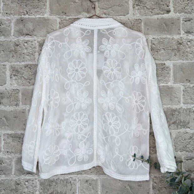 CABANA LIVING - NATIKA SKJORTE | WHITE