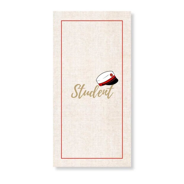 SPEEDTSBERG - SERVIETTER 16 STK | GREY MIX/RED