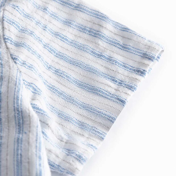 MARMAR COPENHAGEN - TOTORO SS BLUSE | SURF BLUE STRIPE