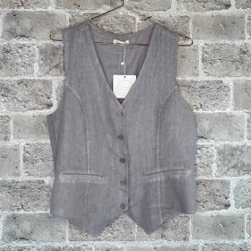 CABANA LIVING - VERA VEST | FANGO CHIARO