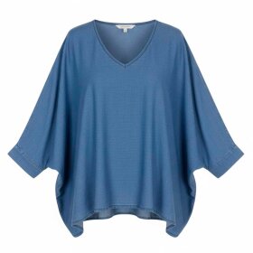 CABANA LIVING - VICHI BLUSE | MEDIUM DENIM