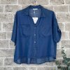 CABANA LIVING - VIORA BLUSE | MEDIUM DENIM CABANA LIVING - VIORA BLUSE | MEDIUM DENIM