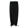 NEO NOIR - ROXANE BALLOON LINEN PANTS | BLACK
