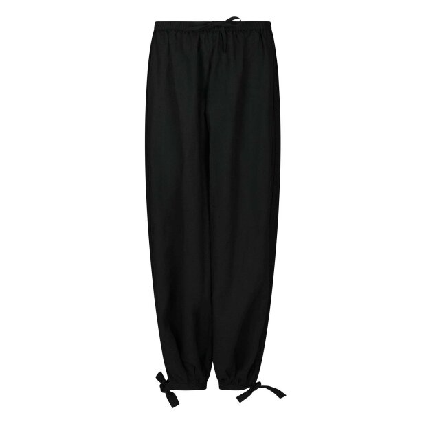 NEO NOIR - ROXANE BALLOON LINEN PANTS | BLACK