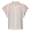NEO NOIR - VINSA S VOILE TOP | LIGHT PINK NEO NOIR - VINSA S VOILE TOP | LIGHT PINK