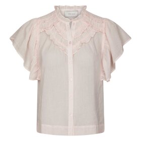 NEO NOIR - VINSA S VOILE TOP | LIGHT PINK