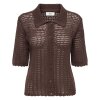 JDY - ROBIN 2/4 COLLAR KNIT CARDIGAN | BRACKEN