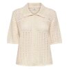 JDY - ROBIN 2/4 COLLAR KNIT CARDIGAN | BIRCH