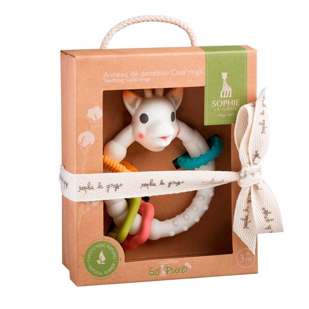 SOPHIE LA GIRAFE - SO PURE COLORING TEETHER