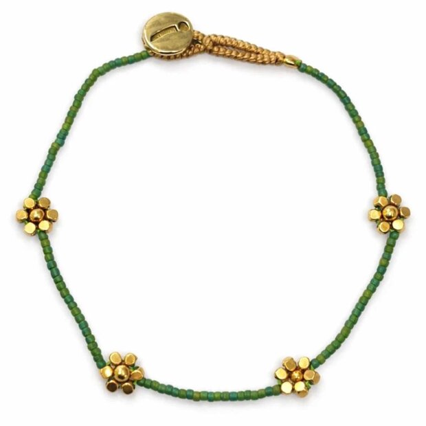 IBU JEWELS - BRACELET LULU QUEENIE | GREEN