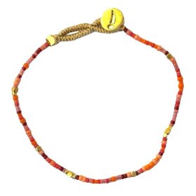 IBU JEWELS - BRACELET LULU RAINDROP | MIX ORANGE