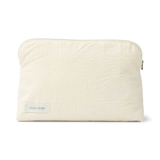 STUDIO FEDER - CELIA TOILETRY BAG | UNDYED