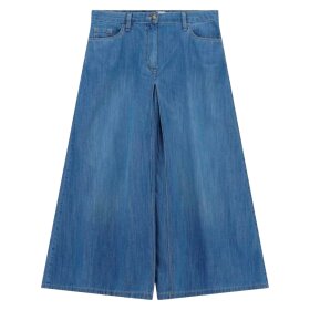 PLEASE - ALMA CHAMBRE PANTS | BLU DENIM