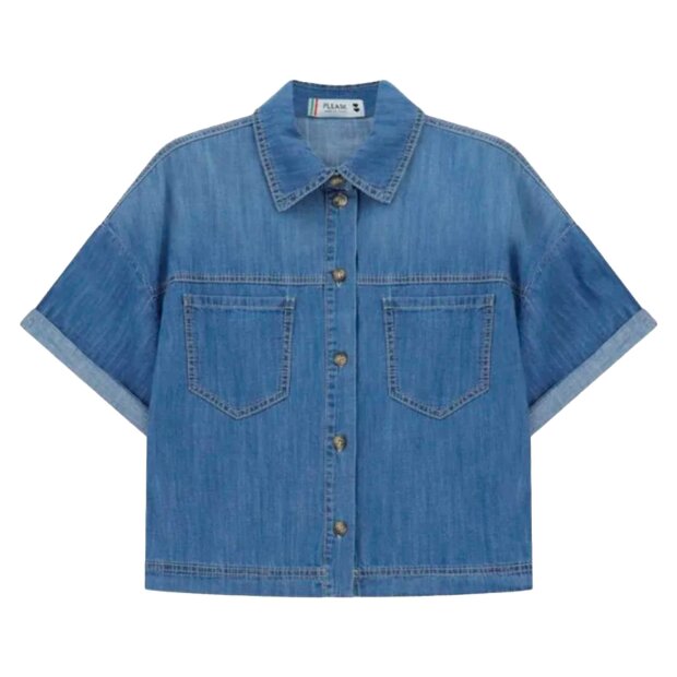 PLEASE - CHAMBRE SHIRT | BLU DENIM