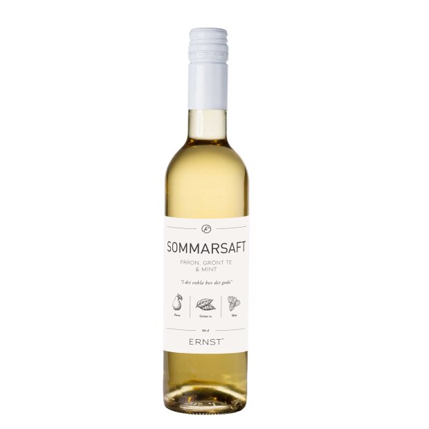ERNST - SOMMERSAFT - PÆRE, GRØN TE