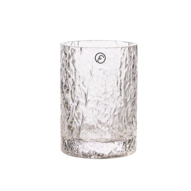 ERNST - VASE M/MØNSTRET GLAS