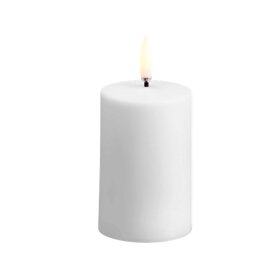 UYUNI - OUTDOOR LED PILLAR CANDLE | WHITE