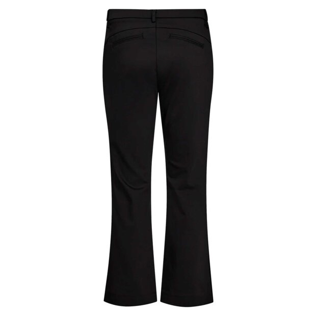 IVY COPENHAGEN - ALICE CROPPED FLARE PANTS | BLACK