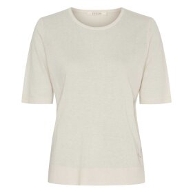 BTF CPH - CATHRINE SILK TOP | IVORY