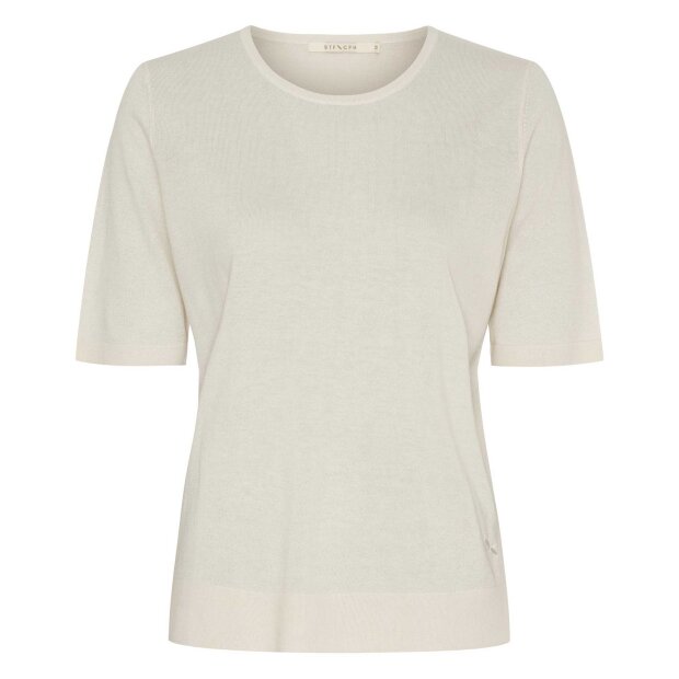 BTF CPH - CATHRINE SILK TOP | IVORY