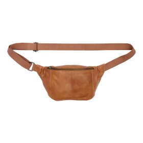BTF CPH - FELICIA LEATHER BUMBAG | COGNAC W/GUNMETAL ACC.