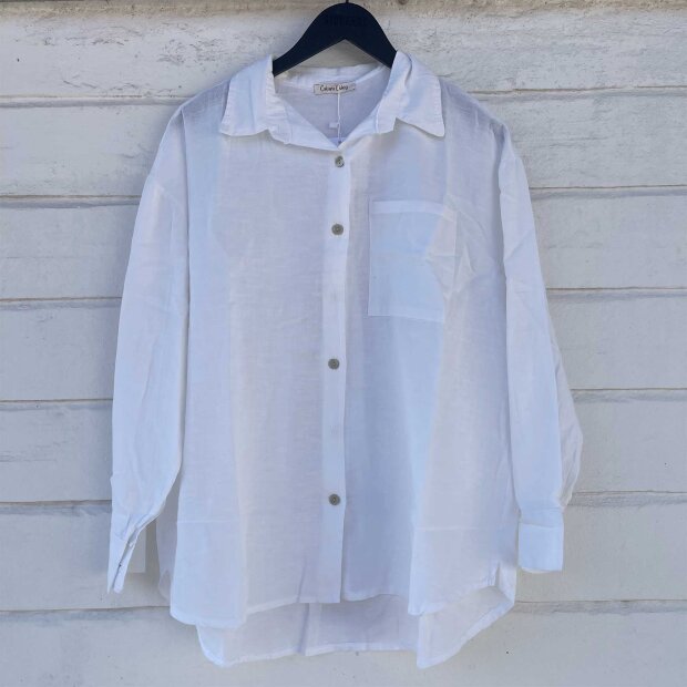 CABANA LIVING - BLIA SKJORTE | WHITE